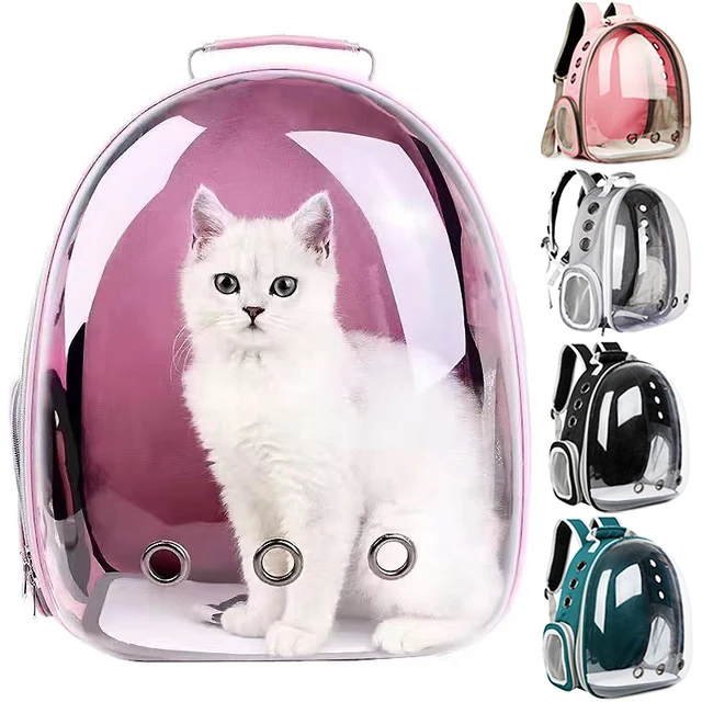 Sac à dos portable respirant pour animaux de compagnie, capsule spatiale transparente, sac à bulles pour chat sortant, Electrolux 1