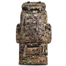 

100L Large Capacity Outdoor Tactical Backpack Mountaineering Camping Hiking Military Molle Water-repellent Tactical Bag