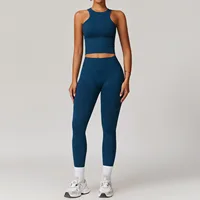 2pcs Seamless Yoga Set Gym Clothes Athletic Wear Yoga Suits For Women Fitness Set Tracksuits Sports Bra Gym Leggings Sportswear 1