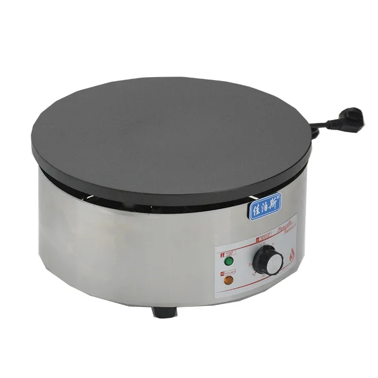 Non-stick Pancake Machine Single Plate Gas Crepe Maker 6