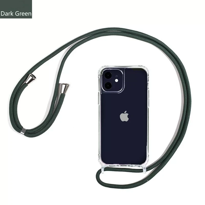 IMOSHION SH00076129 Con Cordino Con Bracciale | Perle 2.0 CUSTODIA CON CORDINO per iPhone 16, Trasparente