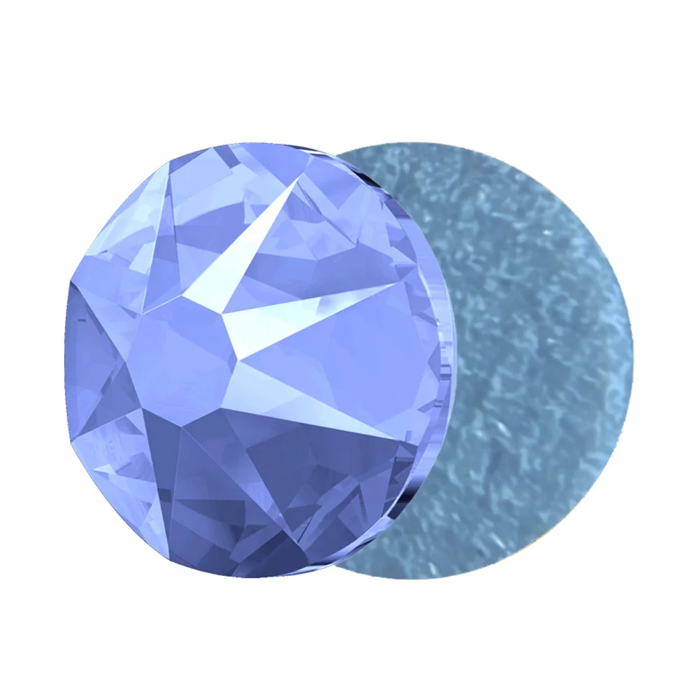 

SS16 SS20 светильник Sapphire Iron On Горячая фиксация Crystal