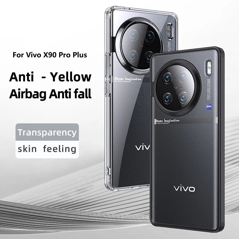Hülle Cover for Vivo X100 Pro Frosted Translucent Slim Case
