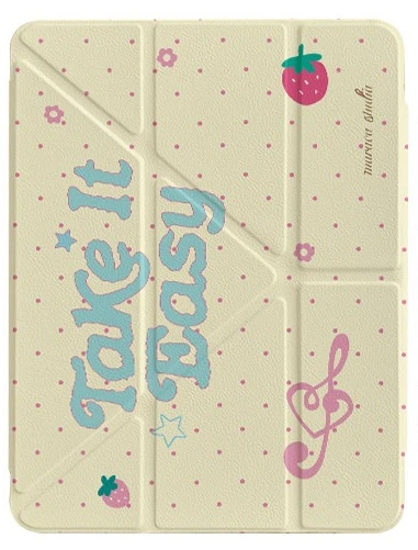 Star & Cartoon Animals Foldable Tablet Case
