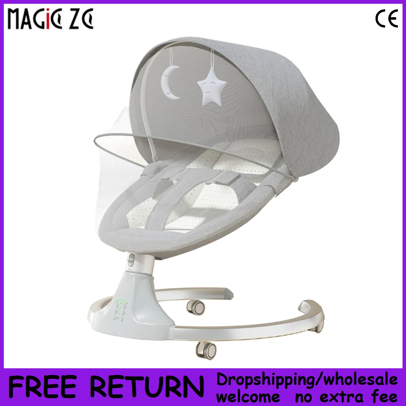 Chaise balançoire électrique pour bébé, berceau pour nouveau-né, chaise à bascule pour bébé, berceaux pour tout-petits, articles pour bébé