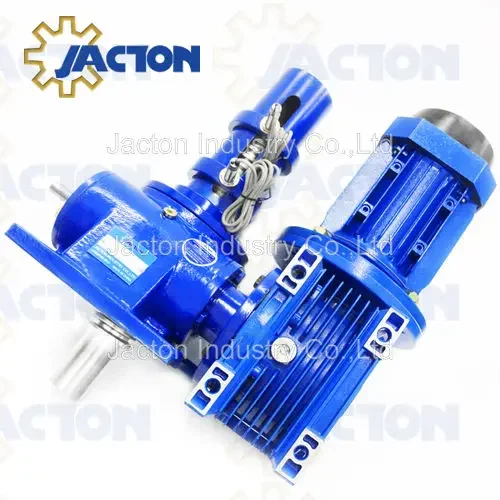 

10 Ton Capacity Electric Screw Jack With RV Worm Gear Motor Reducer 0.75KW