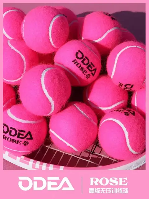 ODEA テニスボール(ピンク)60球 ODEA テニスボール(ピンク)60球