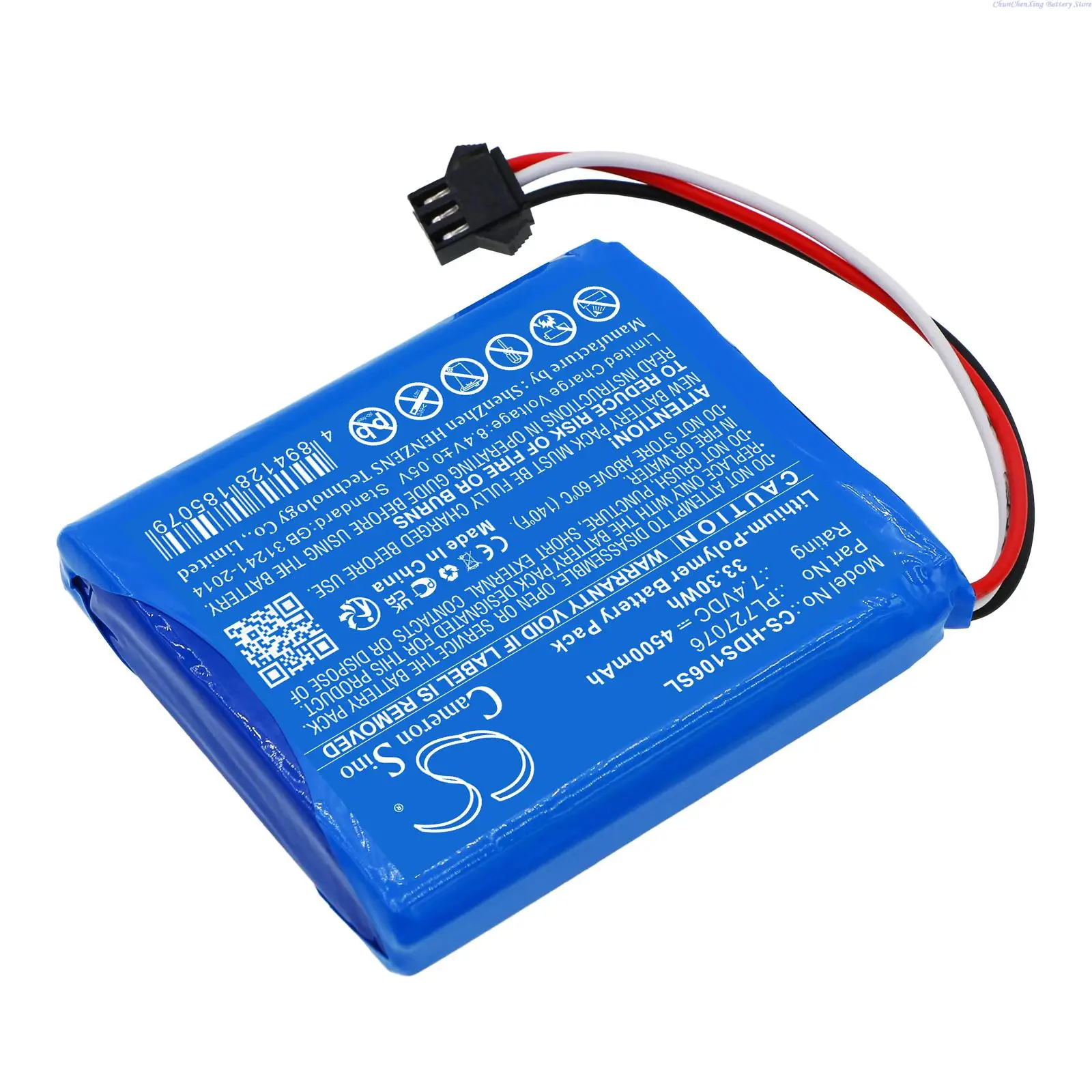 Cameron Sino Bateria de Substituição Pl727076 para Hantek Dso1062b Dso-1202b Dso-1202s Dso1062 Bdso1202b Dso1202s Mais Ferramenta 4500mah - Image 6