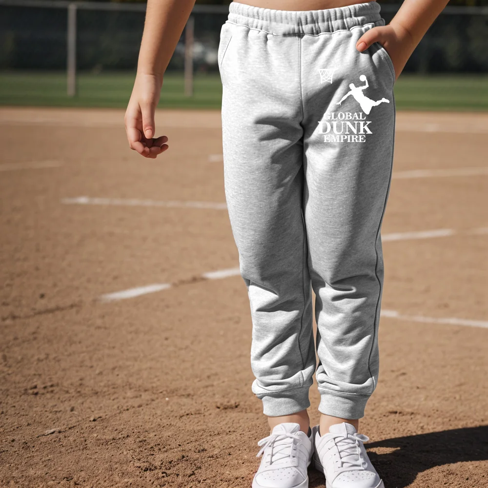 Quality Children's Trousers Outdoor Casual Pants Autumn/Winter Sports Basketball Sportswear Boys' Slimming Street Kid Clothing