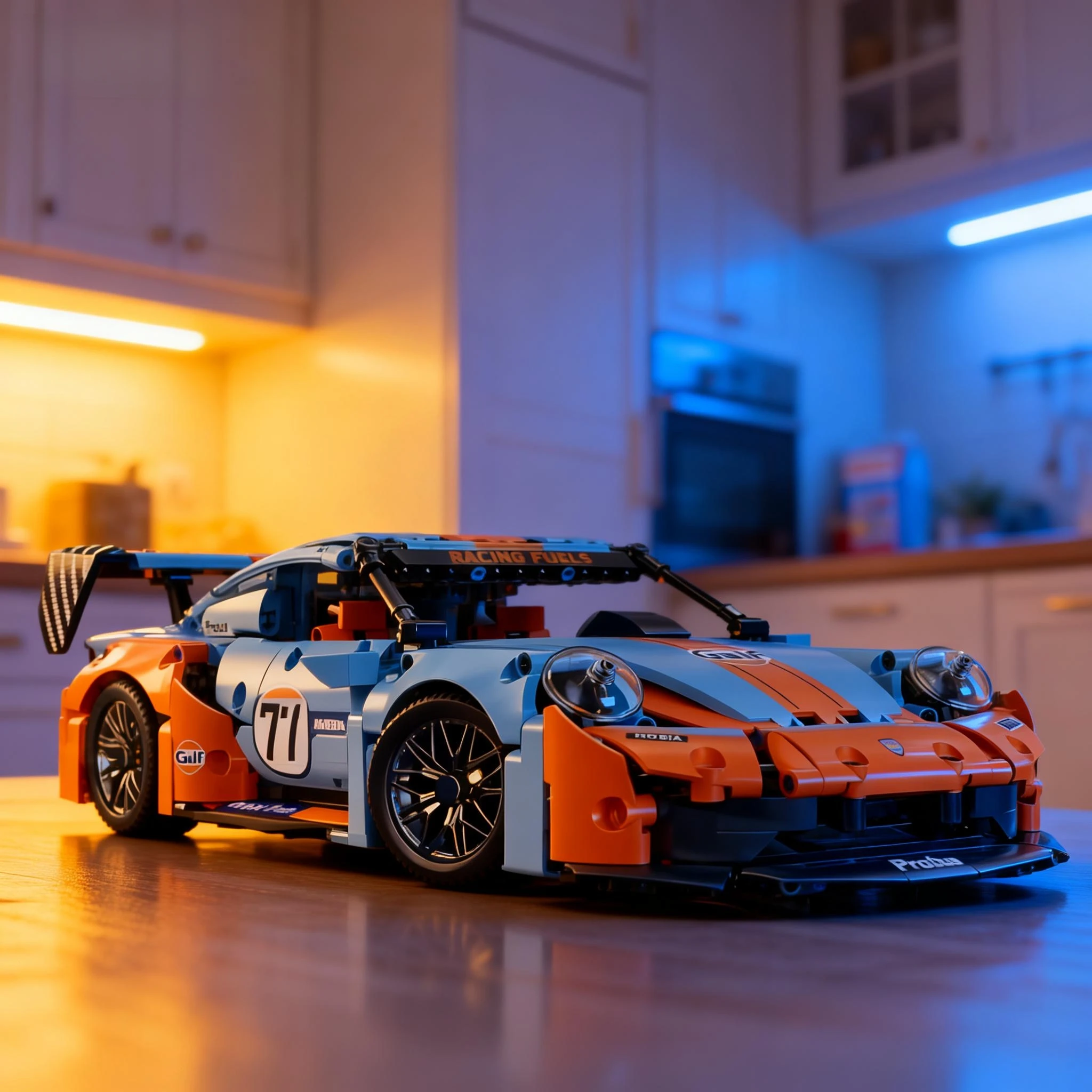City Technological 911 Wettbewerbsfähiges Rennauto RC-Baustein Berühmter Supersportwagen Drift-Renn-Baustein Festival-Spielzeug Geschenke