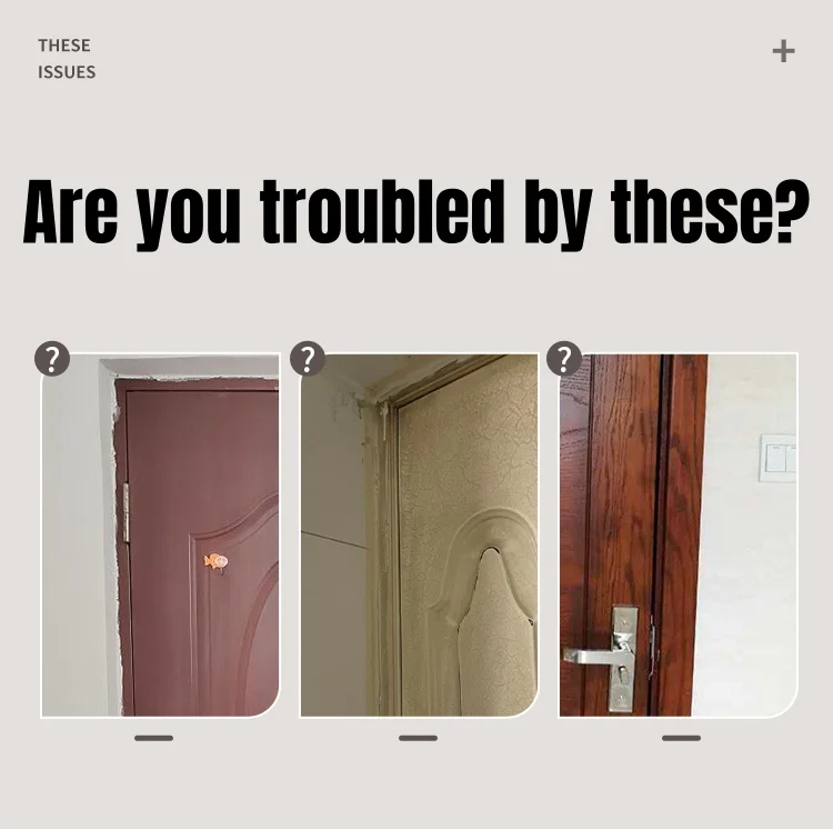 Description Picture 4 of itemSelf-adhesive Wood Grain Door Frame Decorative Stickers Line Skirting Border Waistline Home Decoration Wall Stickers Renovation