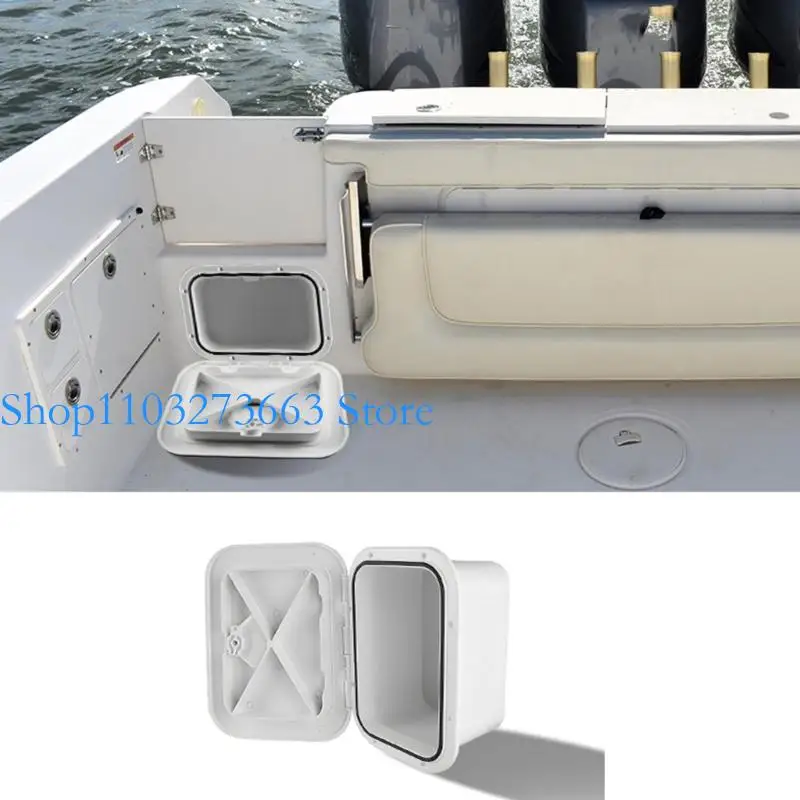 R6FE Embedded Tool Box Boats Accessory Marine Deck Storage Box Tackle Container