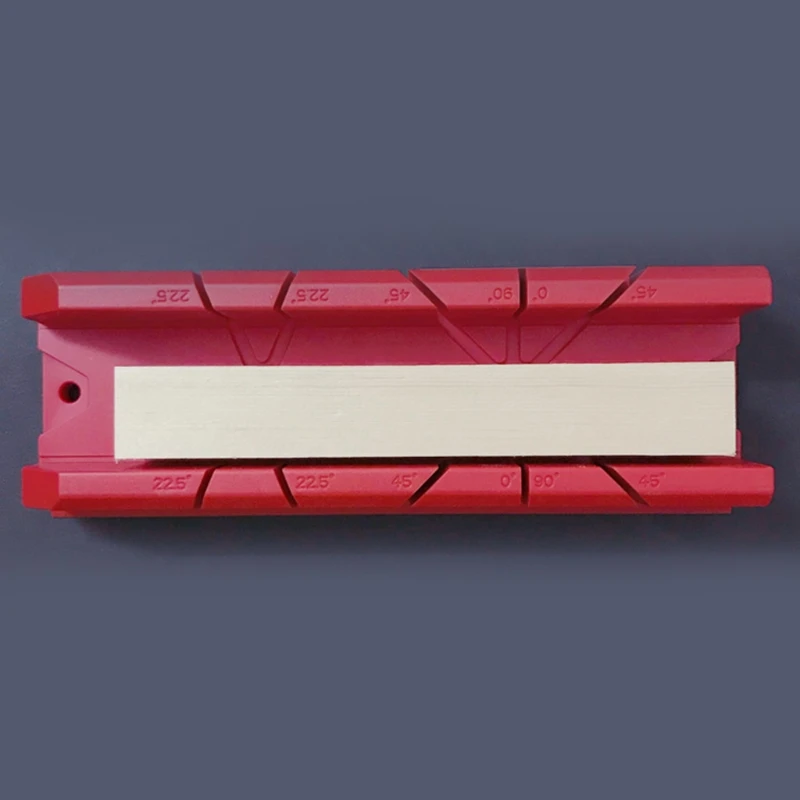 Clamping Mitre Box 10 inches Plastic Saw Storage Miter Box Pruning Hand Saw Wood Cutting Woodworking Tool with Clamp M4YD 6