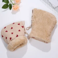 Children's Bicycle Gloves Children's Outdoor Sports Mittens Cartoon Printed Hands Warmer Scooter Gloves for Winter 5