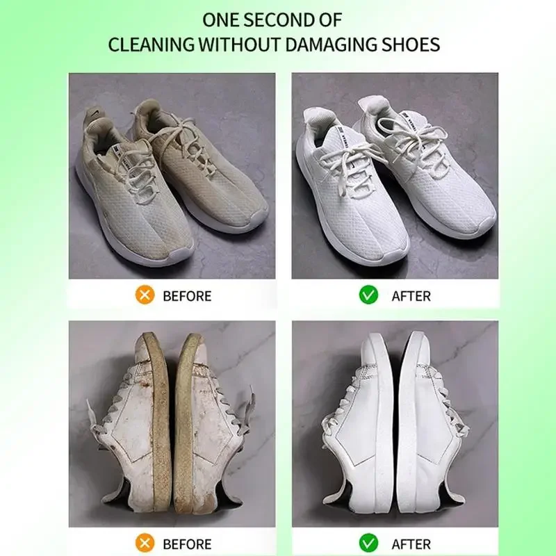 120g White Shoe Cleaning Cream Stain Removal Cream for White Shoe Household Cleaning Supplies Care Tool