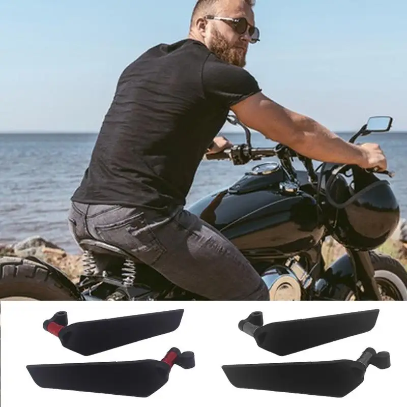 

Motorcycle Rearview Mirror 360 Degree Rotatable Modification Wing Mirrors Metal Rear View Mirrors Universal Side Mirrors for