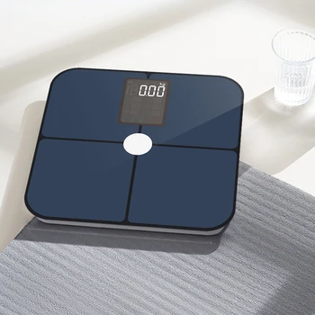 Body-Analyzer Scale 400 Lbs Digital Bathroom Scale Body Weight Scale Sync App Bluetooth-Compatible for Weight Loss & Body Weight - Thumbnail 2