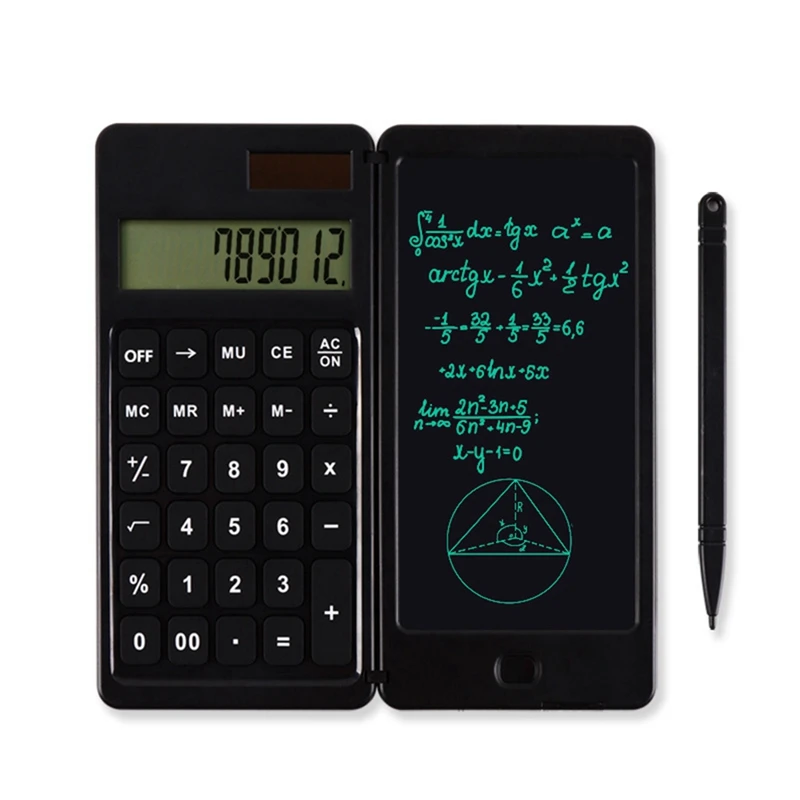 

6.5 Inch Mini Solar Calculator Digital Graphic Tablet LCD Writing Pad With Stylus Portable Calculators