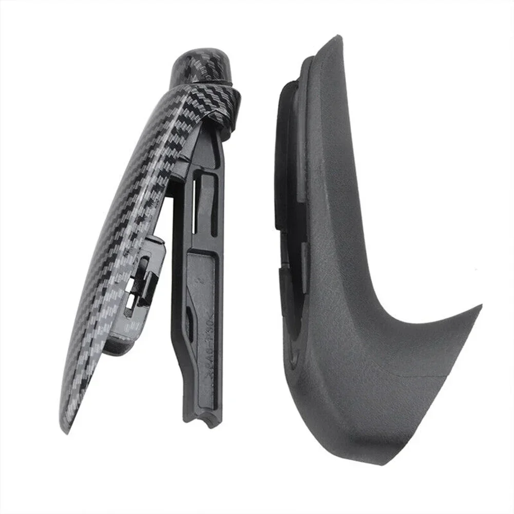 Car Front Hand Brake Handle Cover For Honda Civic Coupe Sedan 2006-2011 Carbon Fiber Style Front Hand Brake Trim Cover handbrake button cover