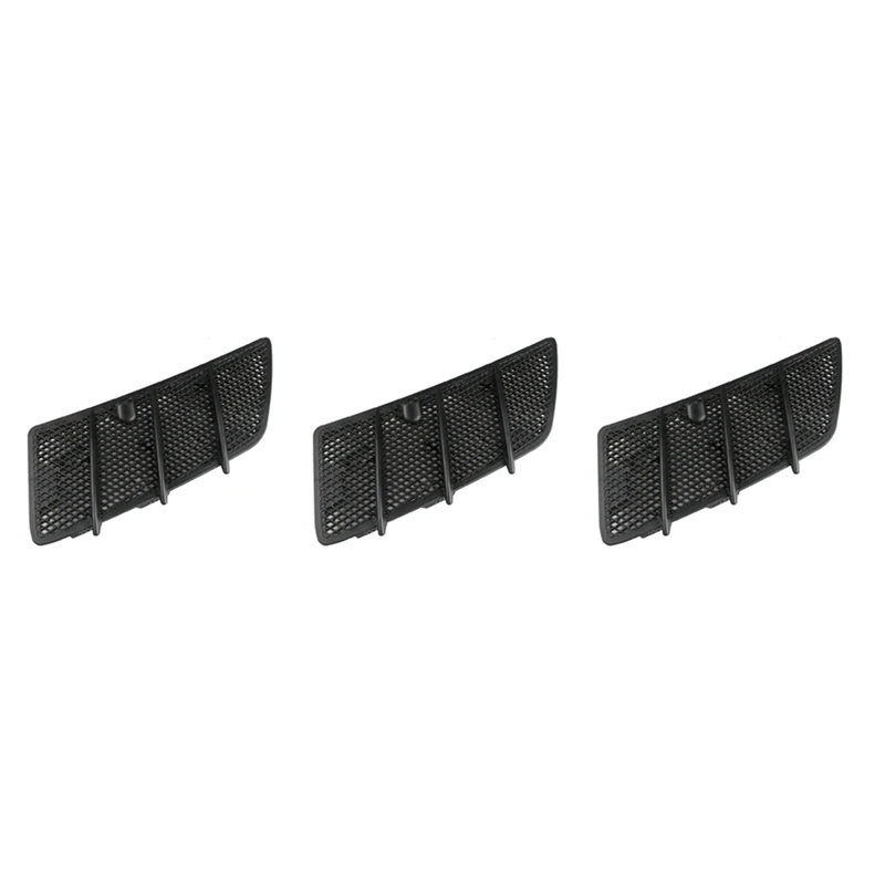

3X Car Hood Upper Air Vent Grille Cover Trim For Mercedes Benz W164 ML GL 320 350 450 550 63AMG 2008-2011 Left