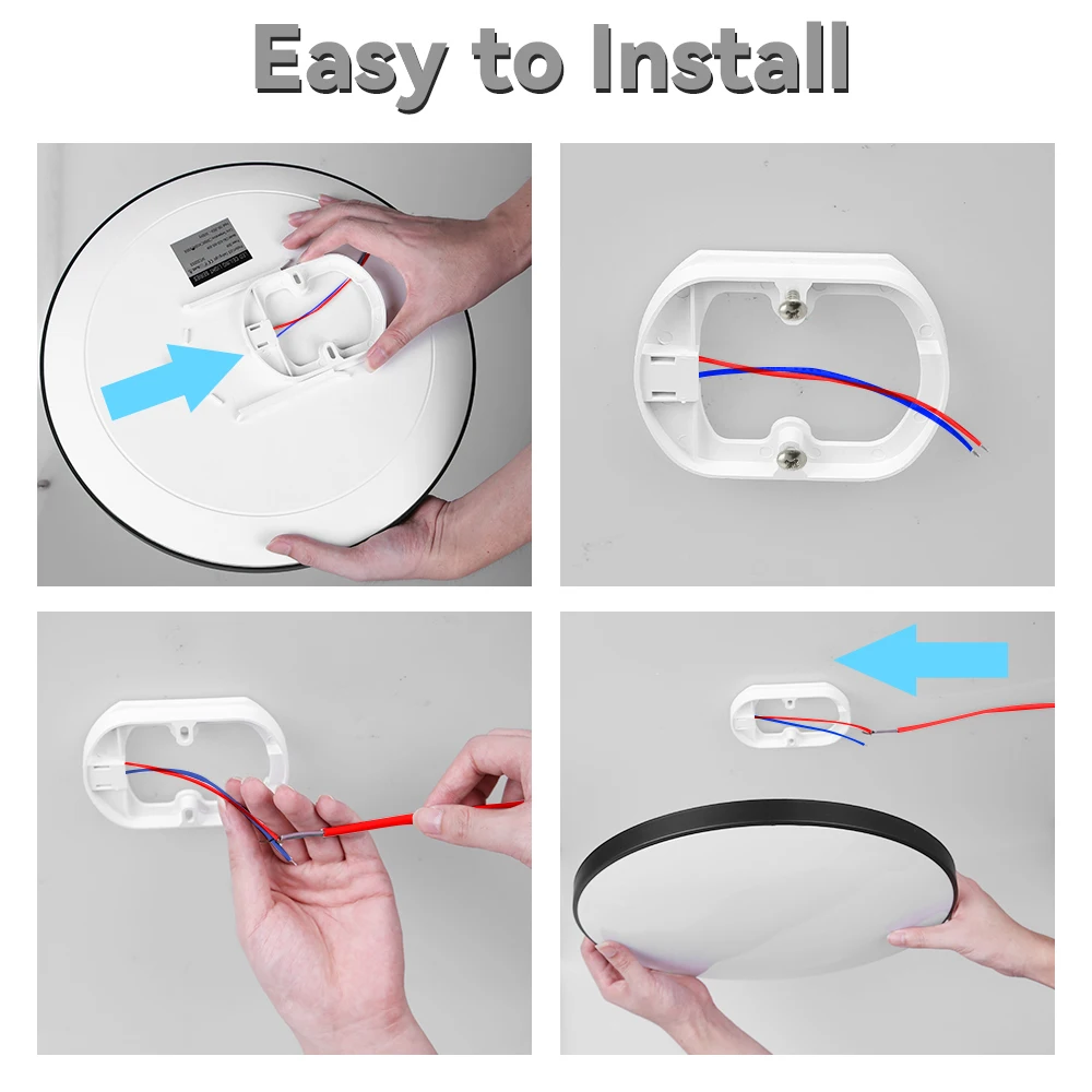 RGB Alexa Ceiling Light Wifi Remote LED Ceiling Chandelier Bedroom Living Room Decoration Home Tuya Dimmable Led Lights Fixture