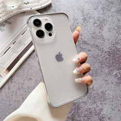 Matte Ultra - Thin Frameless Translucent Heat - Dissipating Frosted Case - iPhone 12 (Gray)