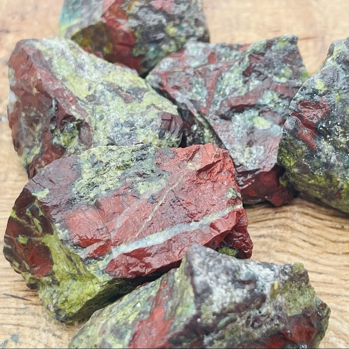 Exquisite Raw Dragon's Blood Jasper Stone - Enchanting Dragon Stone Gemstone
