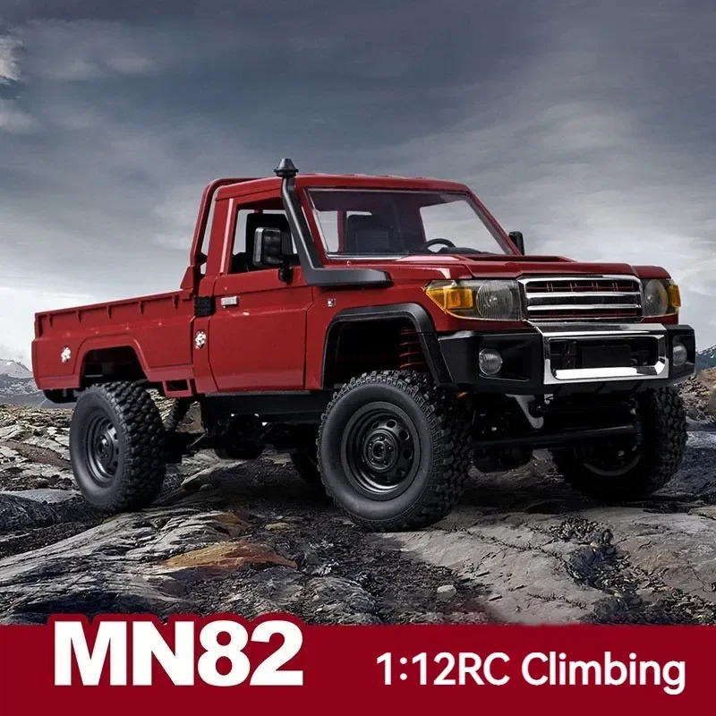 

MN82 RC Car 1/12 Retro RTR 2.4G Full Scale Simulation Off-Road Climbing Fine Interior Headlights Adult Boys Toys Christmas Gifts