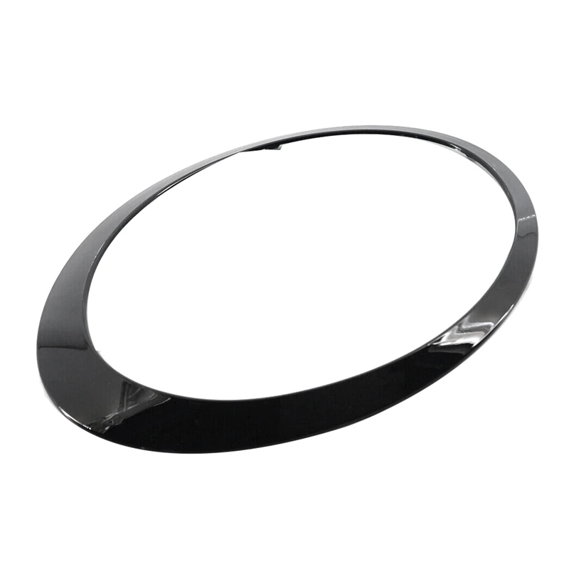 

Глянцевый черный декоративный кольцо для фар MINI Cooper S F55 F56 F57 2014-2019