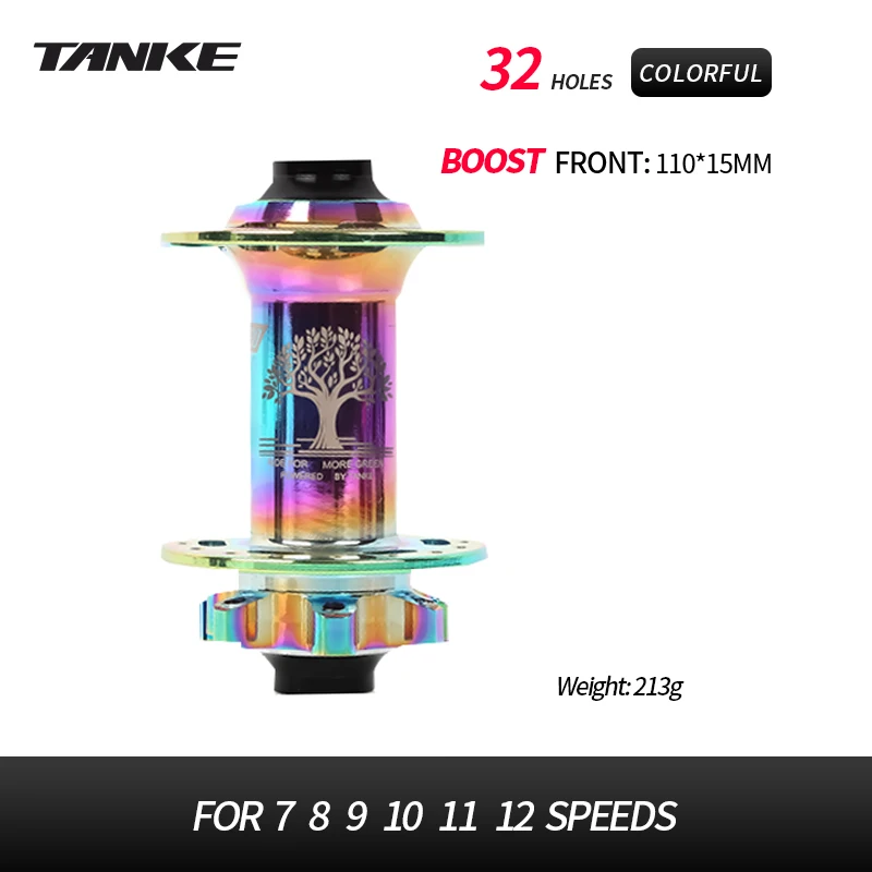 Premium Aluminum Mountain Bike Hub - 32 Holes with 120 Engagement Points and 4-Bearing Design