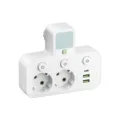 2 White USB