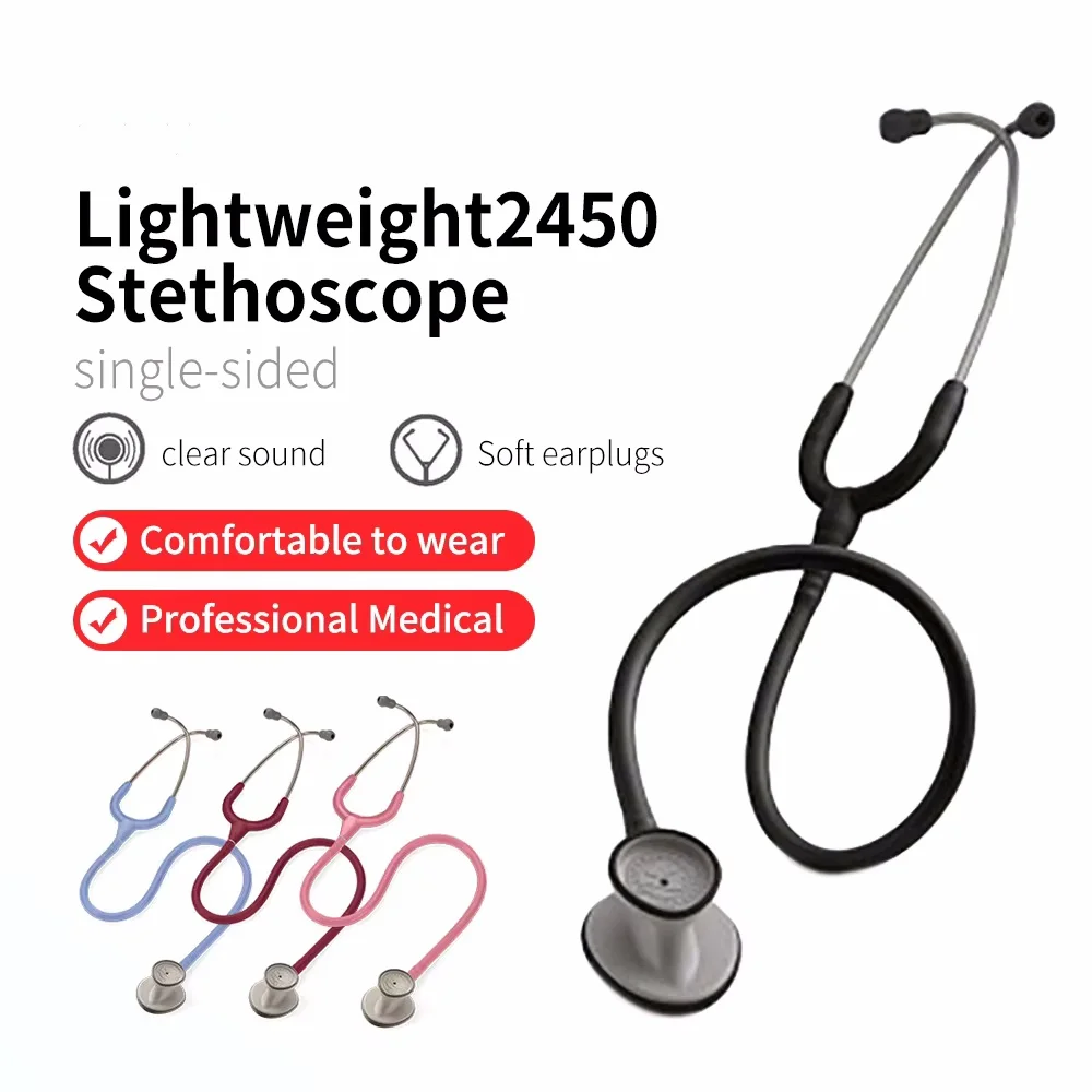 Dual head stethoscope medical stethoscope 3M Littmann Stethoscope Lightweight II Pediatric Stethoscope Suspension Diaphragm Technology Students Health Care