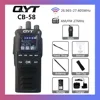 New CB Radio CB-58 26.965-27.405MHz FM AM Mode Citizen Band Radio 27MHz Handheld Walkie Talkie With 4100mAh CB Radio 4