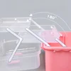2/3 Layers Large Capacity Storage Box Foldable Multifunctional Plastic Portable Makeup Hairpin Organizer Nail Art Jewelry Box 3