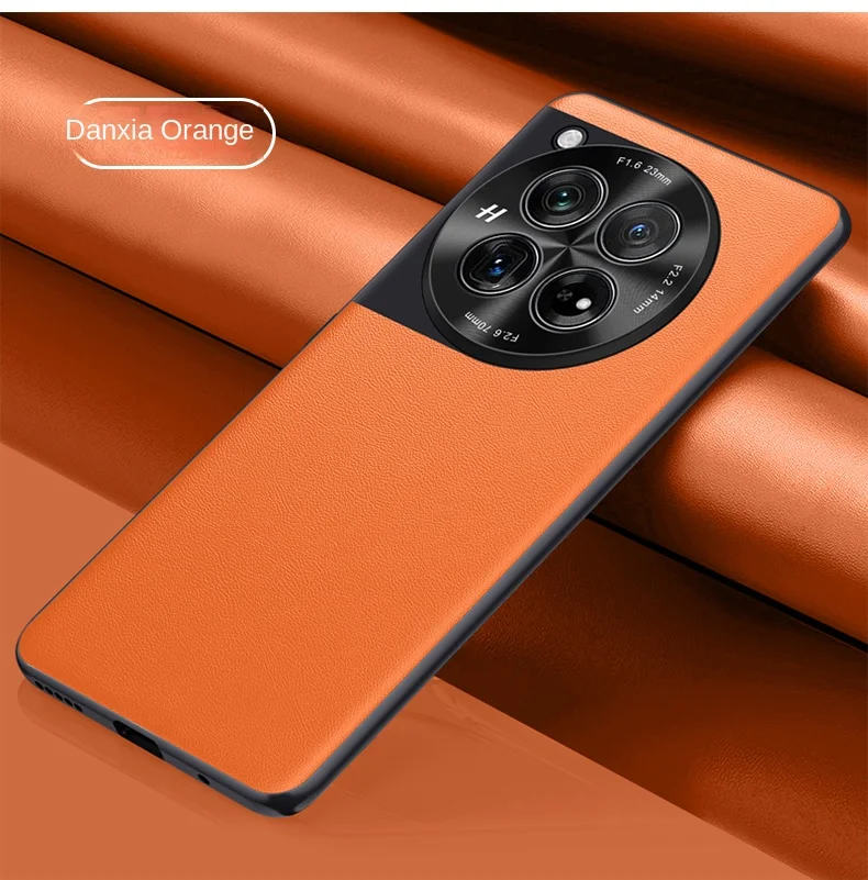 Luxury Vegan Leather Grain Matte Protective Phone Case - Full Back Cover