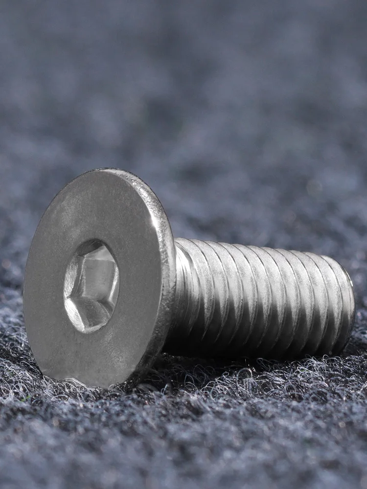 DTGN 1/4-20 X 1-1/2" Flat Head Socket Cap Screws, 25 Pack - 304 Stainless Steel Hex Socket Bolts
