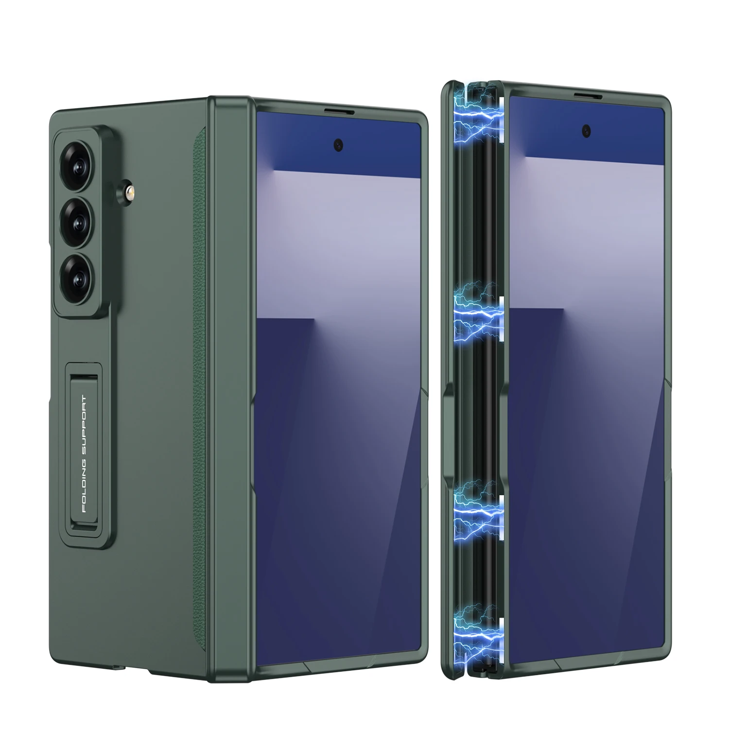 غلاف نحيف سامسونج Z Fold 7 مغناطيسي مضاد للصدمات