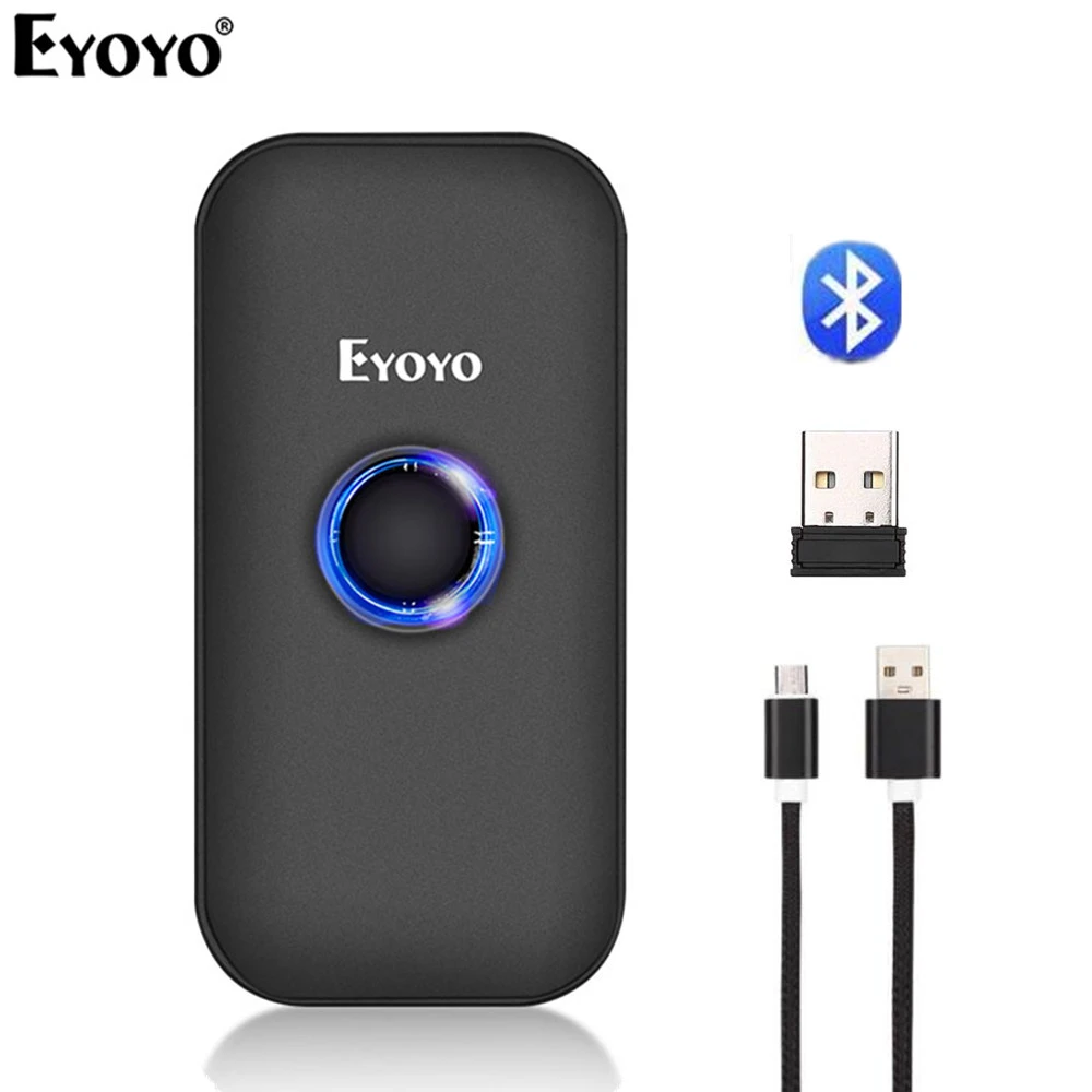 Eyoyo EY009L 3in1 Bluetooth USB Wired&Wireless 1D Barcode Scanner