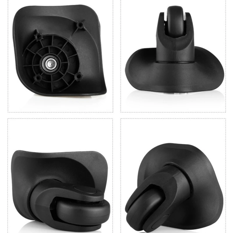 2Pcs Suitcase Wheels Luggage Spinner Caster Silent Luggage Wheels Replacement Customs Box Trolley Accessories