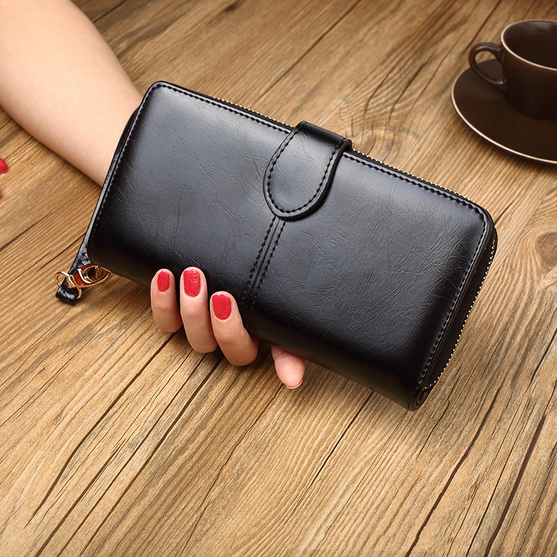 

Simple Women's Wallet 2022 Ladies Bags Women's Handbag Foreign Trade Wholesale Versatile Long Wallet