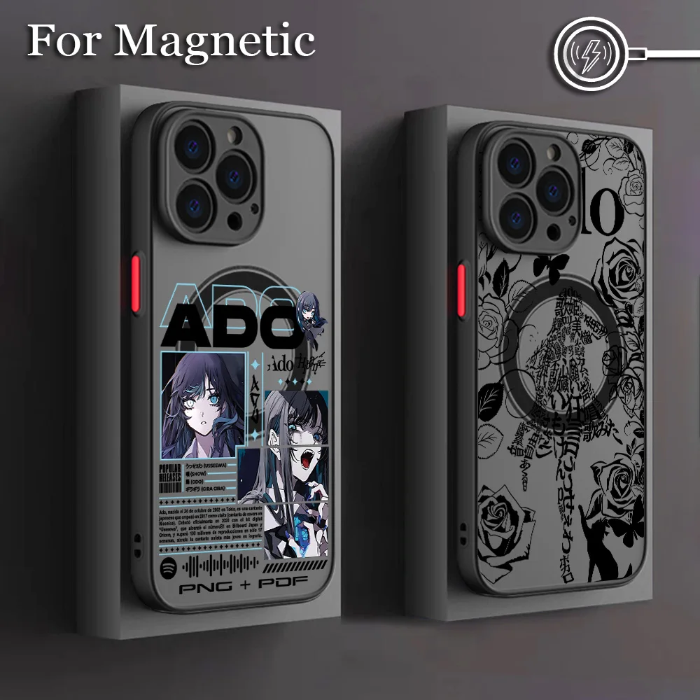 Sleek Magnetic Matte Back Cover