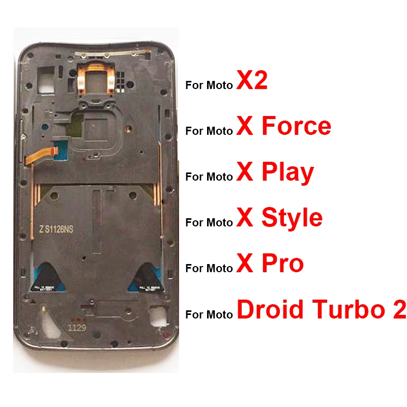 Ga naar het circuit Hysterisch Samengroeiing Middle Frame Housing For Motorola Moto X 2nd Gen X2 X+1 Xt1085 Force Play  Style Droid Turbo 2 Mid Housing Bezel Chassis Parts - Mobile Phone Flex  Cables - AliExpress