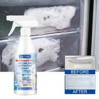 Agent de dégivrage et de décongélation 120 ml pour réfrigérateur et congélateur domestique, spray pour la fraîcheur et la propreté des aliments, facilitant le nettoyage et la conservation 2