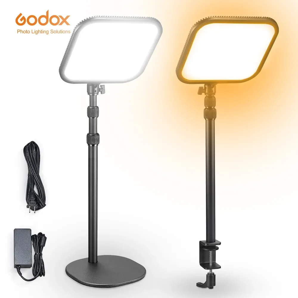 

Godox ES30 E-sports светодиодный панель 35 Вт 2800K-6500K, комплект для подсветки с регулируемой яркостью, управление через приложение для игр, прямой трансляции, видеоконференции
