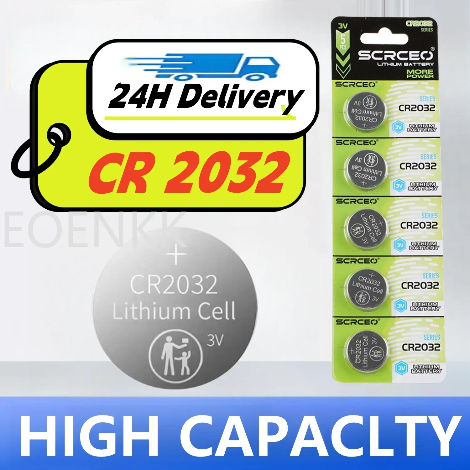 Button Battery 2-50PCS CR2032 3V Lithium CR 2032 For Watch Toy Calculator Car Remote Control Button Coin Cell