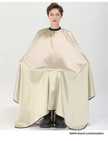 Salon Professional Hair Styling Cape Barber Hair Cutting Coloring Styling Waterproof Imitation Silk Hair Cape Hairdresser Apron 2