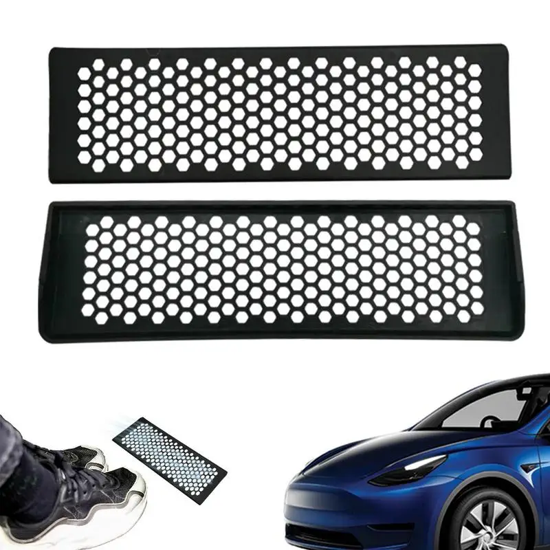 For Tesla Model Y Berlin Edition Backseat Air Flow Vent Cover Rear Under  Seat Air Conditioning Outlet Grille Protector - AliExpress