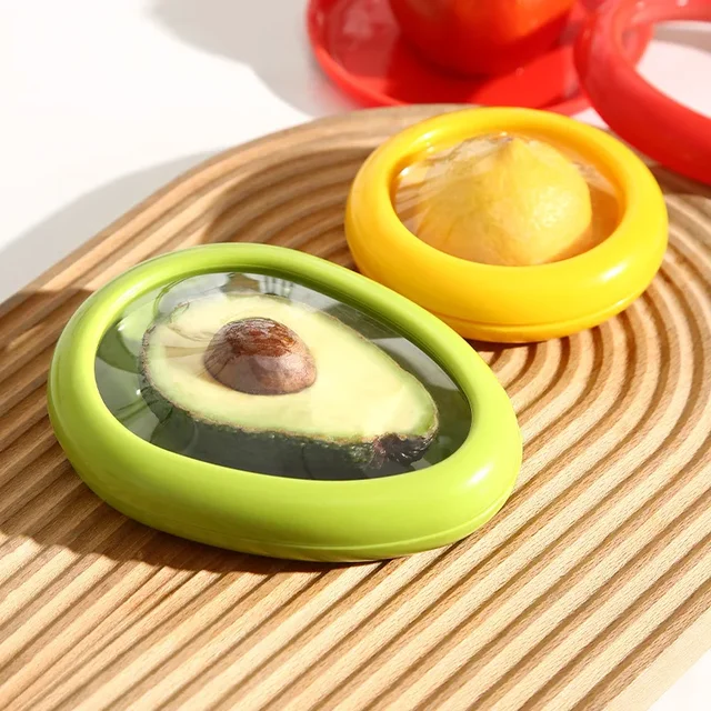 Scatola per la conservazione degli alimenti in silicone per frutta e verdura da 1 pezzo/4 pezzi, set di contenitori per la conservazione degli alimenti, portatile, impilabile e a prova di perdite, per mantenere 4