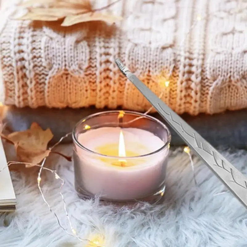 1Pc Candle Accessory Candle Extinguisher Stainless Wick Flame Snuffer Trimmer Tool Home Decoration For Party Wedding