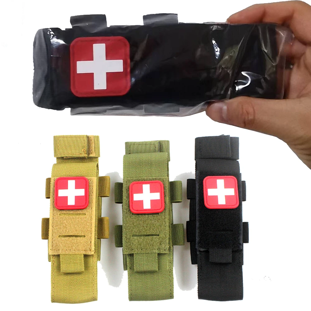 MOLLE Tourniquet Pouch Holder Trauma Medical Shear EMT Storage Bag EDC